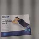 REVIX Large Ice Pack for Back, 13 x 21 Reusable Gel Cold Pack for Full Back Coverage, Cold Compress Wrap for Shoulder, Hip, Leg Relief, Ideal for Fatigue, Muscle Soreness, and Daily Recovery, Navy