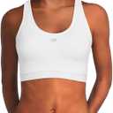 New Balance Women's NB Essential Run Bra (White, L)