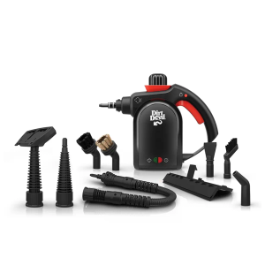 Dirt Devil 7-in-1 Handheld Steamer, Pressurized Steam Cleaner for Home Use, XL Water Tank, Includes Specialized Cleaning Tools, Portable Steam Cleaner for Bathroom, Clothes, Furniture and More