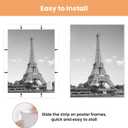upsimples 16x24 Picture Frame White 3 Pack, Scratch-Proof Poster Frames 16 x 24 for Photo Gallery - Slide-In Strips, Horizontal or Vertical Wall Mounting