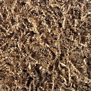 2 LB Brown Crinkle Cut Paper Shred Filler for Gift Baskets Party Favors Stuffing Easter Egg Grass