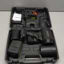 Cordless Leaf Blower, 980,000 RPM Handheld Leaf Blower with 2 X 4.0Ah Batteries & Charger, Lightweight Leaf Blowers for Patio Cleaning, Lawn Care, Leaves, Dust - Dark