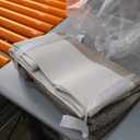 OIAHOMY Woven Storage Basket for Shelves, Rectangle Cotton Rope Baskets for Organizing, 13 x 10 x 9 in, Storage Bins for Dog Toys, Towel, Books, Gift, Gradient Brown