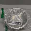 Van Ness Pets Medium Lightweight Stainless Steel Dog Bowl, 32 OZ Food And Water Dish, Natural