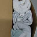 KeaBabies 3-Pack Organic Baby Swaddle Sleep Sacks - Swaddles for Newborns, Infant 3-6 Months, Baby Girls, Boys, Soft & Snug Newborn Sleep Sack, Nursery Swaddling Blankets (Bunnies, L)