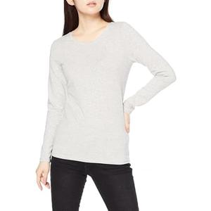 Amazon Essentials Women's Regular-Fit Long-Sleeve Crewneck T-Shirt, S