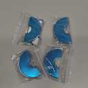 4Pcs 304 Stainless Steel Wall Split Flange Round Escutcheon Plate Cover for Various Pipes (22mm/087in)