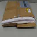 sancua 2 Pack White Tablecloth 60 x 102 Inch, Rectangle 6 Feet Table Cloth - Stain and Wrinkle Resistant Washable Polyester Table Cover for Dining Tables, Buffet Parties and Camping