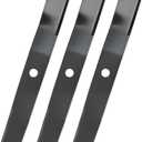 M136195 Mower Blade Compatibles with John Dee re 54" Cut Deck, TCU30316 Medium Lift Blade Compatibles with JD Z920, Z925, 657, Z915 Riding Mower, Replaces M135334, M164016, M144652, TCU30317