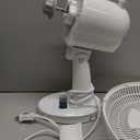 BEYOND BREEZE Oscillating Table Fan Quiet 3-Speed 12-Inch Adjustable Tilt Fan with Safety Grill, Ideal for Home, Office, Dorm