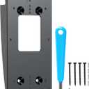 Doorbell Vinyl Siding Mount Compatible with Video Doorbell for Corner Mounting Wedge Kit (4" Standard Vinyl Siding Only)