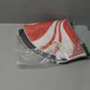 Christmas Bathroom Rug, Cute Candy Round Bathroom Rug for Christmas Decor, Winter Rugs Decorations, Accent Round Area Rugs for Living, Bedroom, Kitchen, Children's Room, 24 Inches Bath Mat