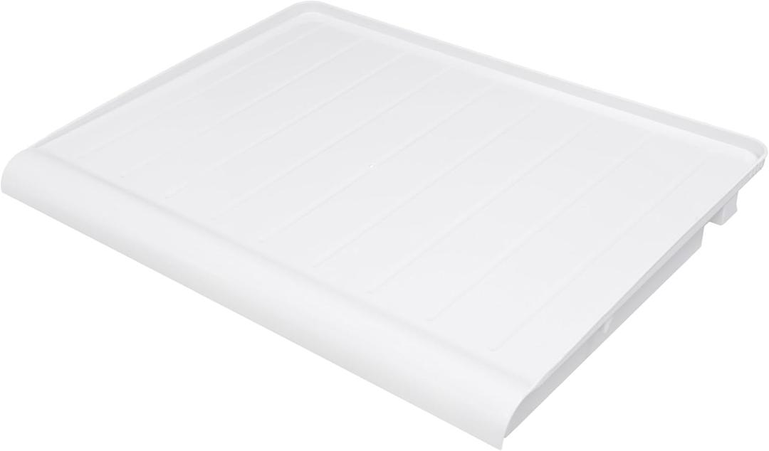 HECASA WR32X10398 Crisper Pan Cover Compatible with GE Hotpoint Refrigerator that are 14cf 15cf 17cf Vegetable Drawer Crisper Cover Replacement for WR32X1094 PS890565 AP3426095