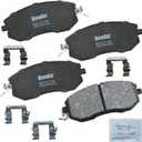 Bendix Priority1 CFC1539 Ceramic Front Brake Pads for Select Models Scion FR-S, Subaru BRZ, Crosstrek, Forester, Impreza, Legacy, Outback, WRX, XV, XV Toyota 86, GR86
