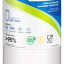 PUREPLUS 5 Micron 20" x 4.5" RFN20BB Whole House Iron & Manganese Reduce Water Filter Replacement Cartridge, Replacement for FM25B, RFFE20-BB, CFRFFE-20BB, 1 Pack