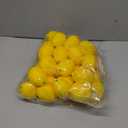 30 Pack Faux Yellow Lemons Artificial Fruits Fake Lemons Lifelike Simulation for Lemonade Party Kitchen Table Summer Decorations Vase Fillers Fruit Bowl Lemon Wreath Garland Photography Props