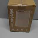 GiveBest Space Heater, 1500W Portable Heaters for Indoor Use, PTC Ceramic Heater with Heating and Fan Modes, Overheat & Tip-Over Protection, Ideal for Bedroom, Office & Desk Use, Black