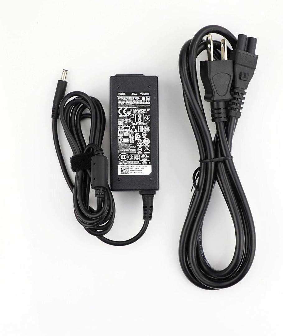 New Genuine OEM for Dell HA45NM140 KXTTW Laptop Ac Adapter Charger & Power Cord 45W
