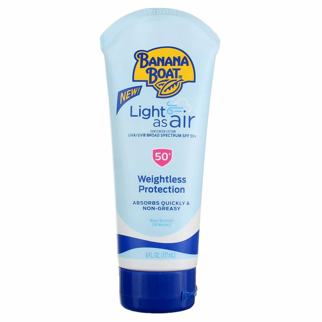 Banana Boat Spf#50+ Light As Air Lotion 177ml, 6 Ounce (6 Fl Oz (Pack of 1))