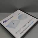 NearMoon Rain Shower Head With Shower Arm, Ceiling Mount Square Shower, Stainless Steel Ceiling Rainfall Shower Head- Waterfall Full Body Coverage (12 Inch, Brushed Nickel)