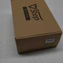 V.Step Women Orthopedic Clog Slippers with Arch Support, Suede Clogs Leather Mules, Orthotic Slippers Potato Shoes for Plantar Fasciitis, Slip on Adjustable Indoor Outdoor Sandals Foot Pain Relief (10 Wide Women/9 Men, Black)