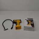 150PSI Tire Inflator Portable Air Compressor: Cordless Air Pump Compatible with Dewalt 20V Battery - Car Tire Pump with Digital Pressure Gauge & LED Light for Auto, Motorcycles(Bare Tool)