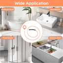 3 x 32 Inch Snake Hair Drain Clog Remover, Anti-Break Metal with Nylon Coating Drain Hair Removal Tool, Long Flexible Augers Cleaning Tools for Shower, Kitchen Bathtub, Bathroom, Toilet