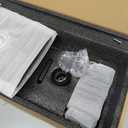 KENES Matte Black Tub Shower Faucet Set Complete with 10-Inch Rainfall Shower Head and Tub Spout, Square Tub and Shower Trim Kit, KE-6024A-2 (Shower Valve Included)