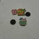 Yousoontic 5 Pcs Summer Wooden Tabletop Decor Freestanding Wood Table Sign Summer Decorations for Home Rustic Tabletop Centerpiece Standing Block Decorations for Farmhouse Office (Beach)