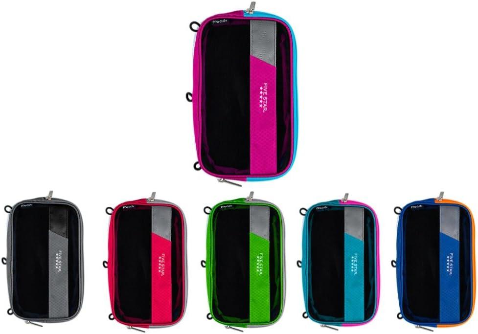 Mead Five Star Expandable Pop-Up Pouch/Case, Assorted Colors (50218)