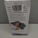 CHxxy Cervical Neck Pillow for Pain Relief Sleeping, Contour Memory Foam Pillows, Ergonomic Side Sleeper Pillows for Adults, Cooling Orthopedic Neck Support Pillow for Back Stomach Sleepers (Queen Size-24.8''Lx14.96''Wx5.78''H, Dark Grey&grey)