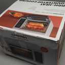 Chefman Air Fryer Toaster Oven Combo, Countertop Oven for Quick & Healthy Meals, Bake, Broil, Air Fry, Toast, and Bagel Functions, 450F Max Temp, 4 Slice Toaster Oven Air Fryer Combo  Ivory