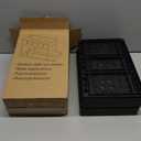 Under Sink Organizer 2 Pack,Bathroom Under Cabinet Storage with Pull Out Sliding Drawers for Kitchen Organization,12.8 Inch,Black