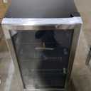 Honeywell Beverage Refrigerator and Cooler, 116 Can Mini Fridge with Glass Door for Soda Beer or Wine for Office or Bar with Adjustable Removable Shelving, Commercial Grade