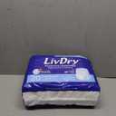 LivDry Adult Incontinence Underwear, Extra Absorbency Adult Diapers, Leak Protection, Small, 20-Pack