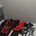 Spooktacular Creations Halloween Ninja Costume Kids, Ninja Dragon Jumpsuit Set, Boys Halloween Costume for DressUp Party Size L