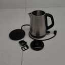 BLACK+DECKER 1.7L Cordless Electric Kettle, KE1700SD, Rapid Boil, Auto Shutoff, Stainless Steel (1.8 Quarts)