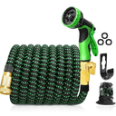 Garden Hose 50ft Kink-Free Expandable Water Hose Upgraded Leakproof Lightweight 50ft Garden Hose for Outdoor