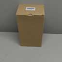 Tissue Box Cover Rectangle Tissue Box Holder PU Leather Facial Organizer with Magnetic Bottom,Decorative Napkin Caddy for Vanity Dresser Night Stand Table Countertop Home Office Car,White