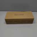 RECUTMS Artificial Hanging Rose Flower Plants Outdoor with 30 LED Fairy String Lights Fake Flowers for House Garden Patio Front Porch Indoor Decor (Purple)