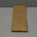 Jetec 6 Pcs Mini Christmas Tree Small Alpine Trees Tabletop Artificial Pine Christmas Tree with Wooden Base Snow Frost Village Bottle Brush Trees Holiday Season Decoration Centerpiece Displays(Green)