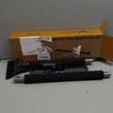 helloleiboo 2025 Extra Long 55.7" Ice Scrapers for Car Windshield Multi-Functional Detachable Car Ice Scraper with Foam Grip and 270 Pivoting Brush Head Snow Brush for SUV Truck Auto (Blue)