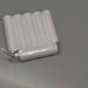 ABOOFAN Foam Cylinders for Crafts 6 Pcs White Foam Cylinders Shape Craft Foam Sticks Modeling DIY Crafts Polystyrene Cylinder Painting Cylinders Christmas Ornament 12.5cm*3.5cm