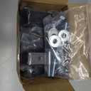 Aluminum Mounting Clamps 1112514 Tonneau Cover clampsTruck Cover, Cap Clamps 6PCS Black