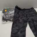 3 Packs Leggings with Pockets for Women, Soft High Waisted Tummy Control Workout Yoga Pants, Size M