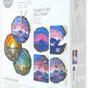 Daler Rowney Simply Creative Wood Painting Art Set - DIY, Fun Activity, Make Your Own Art Kit - Ideal Gift Set for Artists, Beginners, and Hobbyists