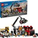 LEGO City Scrapyard with Cars - Building Toy Figures and Playset for Kids, Boys and Girls, Ages 7+ - Learning and Educational Toy for Pretend Play - Gift Idea for Birthdays - 60472