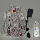 Permanent Outdoor Lights for House, 100FT RGB LED Eave Lights with APP/Remote Control, Music Sync & DIY Scenes, IP67 Waterproof Outdoor House Light for Christmas, Halloween, Party, Holiday, Daily