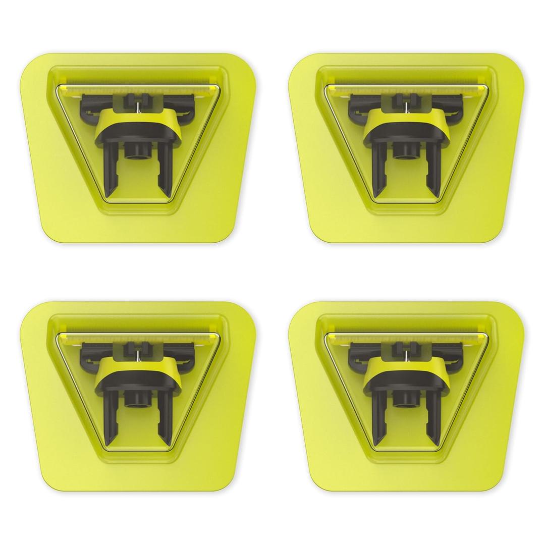 4-Pack Replacement Heads and 3 Guide Combs Guards Kit Compatible with one blade QP Series QP25/26/27/28/45/65