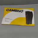 CAMBIVO 3 Pairs Calf Compression Sleeve for Women Men, Leg Support for Shin Splints (XX-Large, Black)